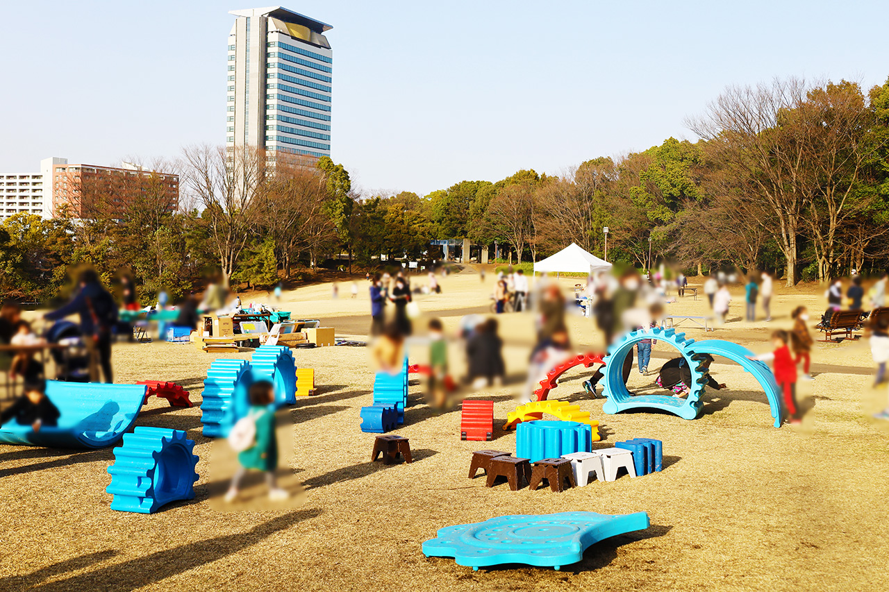 改修前の多摩中央公園で遊び倒そう！「第3回パークライフショー」3月4日に開催！