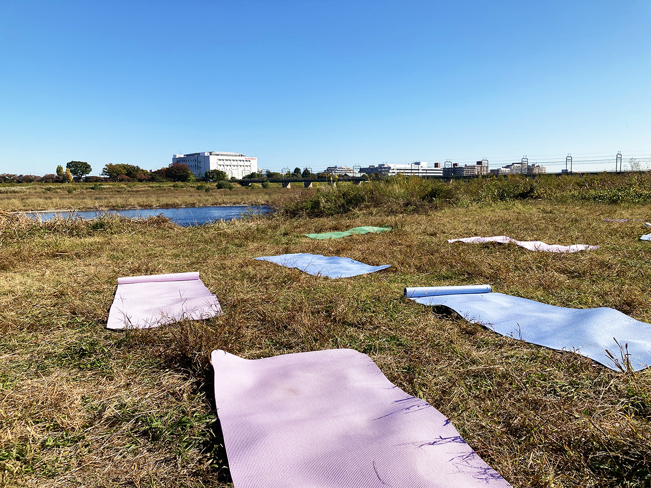 2022年秋に開催された、ミズベリング聖蹟桜ヶ丘第1弾「社会実験」の様子