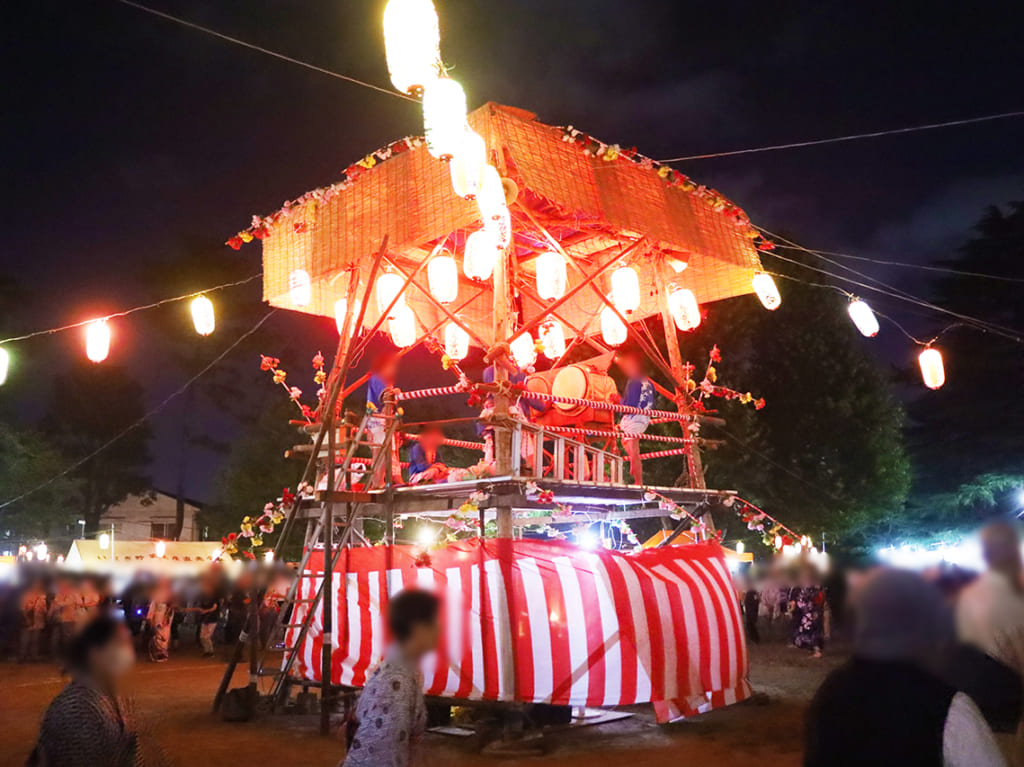 近隣公園で「盆踊り大会」が2023年に4年ぶりの開催